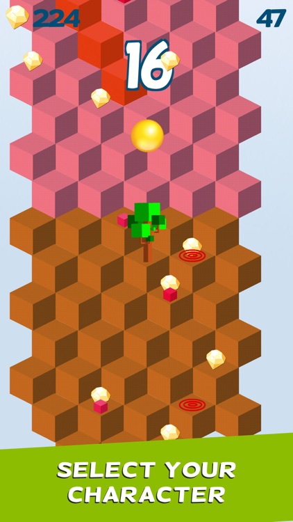 Cube Skip Ball Games screenshot-3