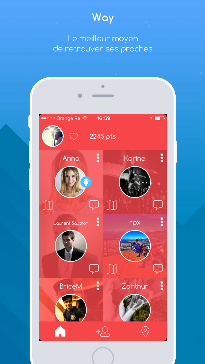 Way - Locate your friends