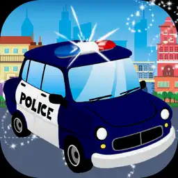 Toddler Police Car - Real Time Police Car for kids app icon