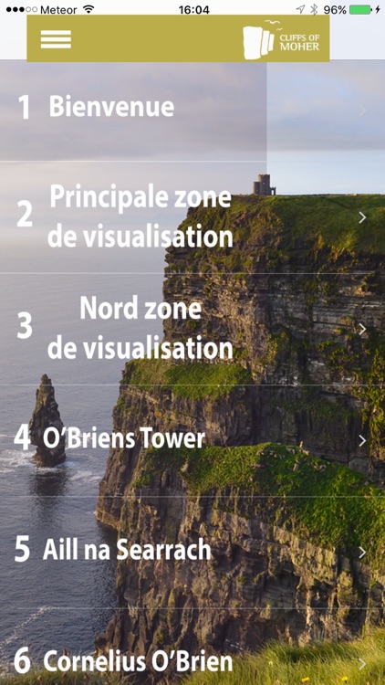 Cliffs of Moher Francais