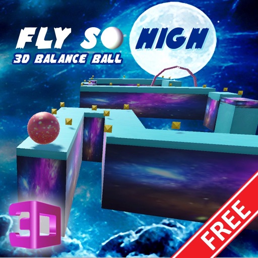 FLY SO HIGH-3D BALANCE BALL Icon