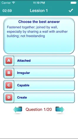 Game screenshot IELTS Vocabulary: 600 Academic Words In 30 Days hack