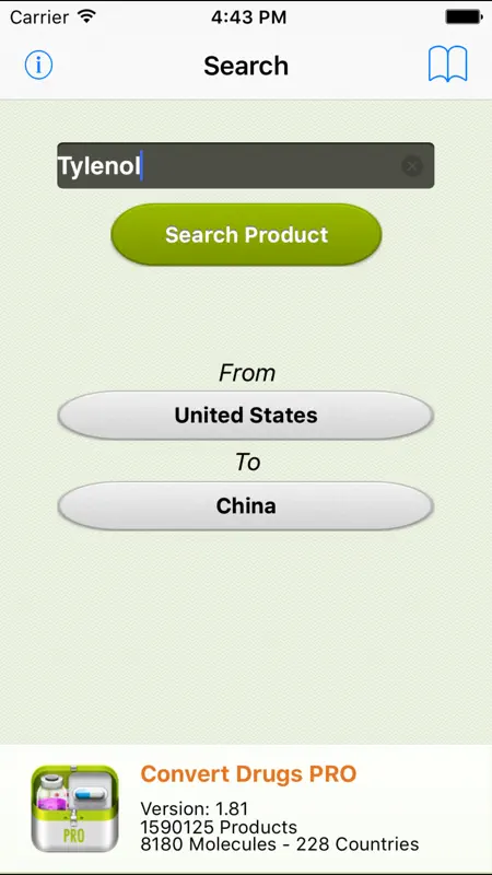 Convert Drugs Pro screenshot 1 of 5