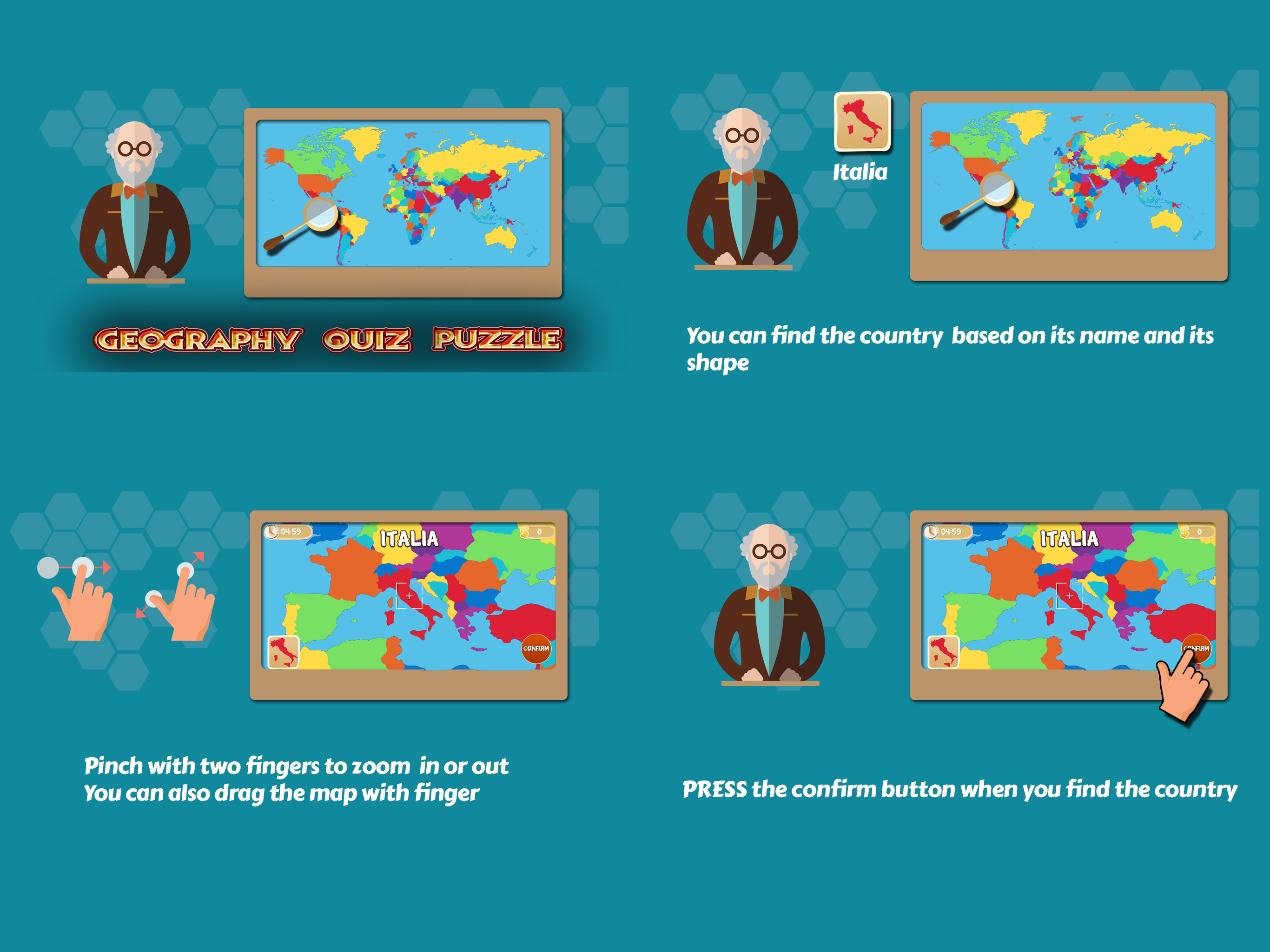 Geography Quiz Puzzle screenshot 6