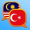 This is Malay - Turkish and Turkish - Malay dictionary; Kamus Melayu - Turki dan Turki - Melayu / Malezya Dili - Türkçe ve Türkçe - Malezya Dili Sözlük