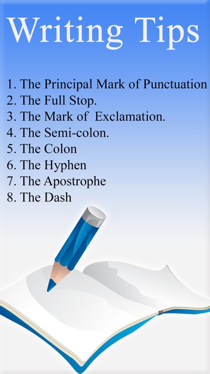 Learn How to Write - Writing Tips screenshot-3