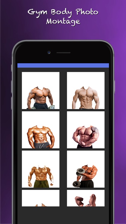 Gym body photo maker Suits