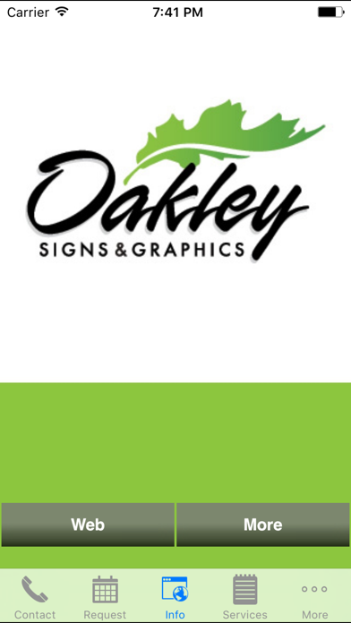 Screenshot #1 pour Oakley Signs & Graphics