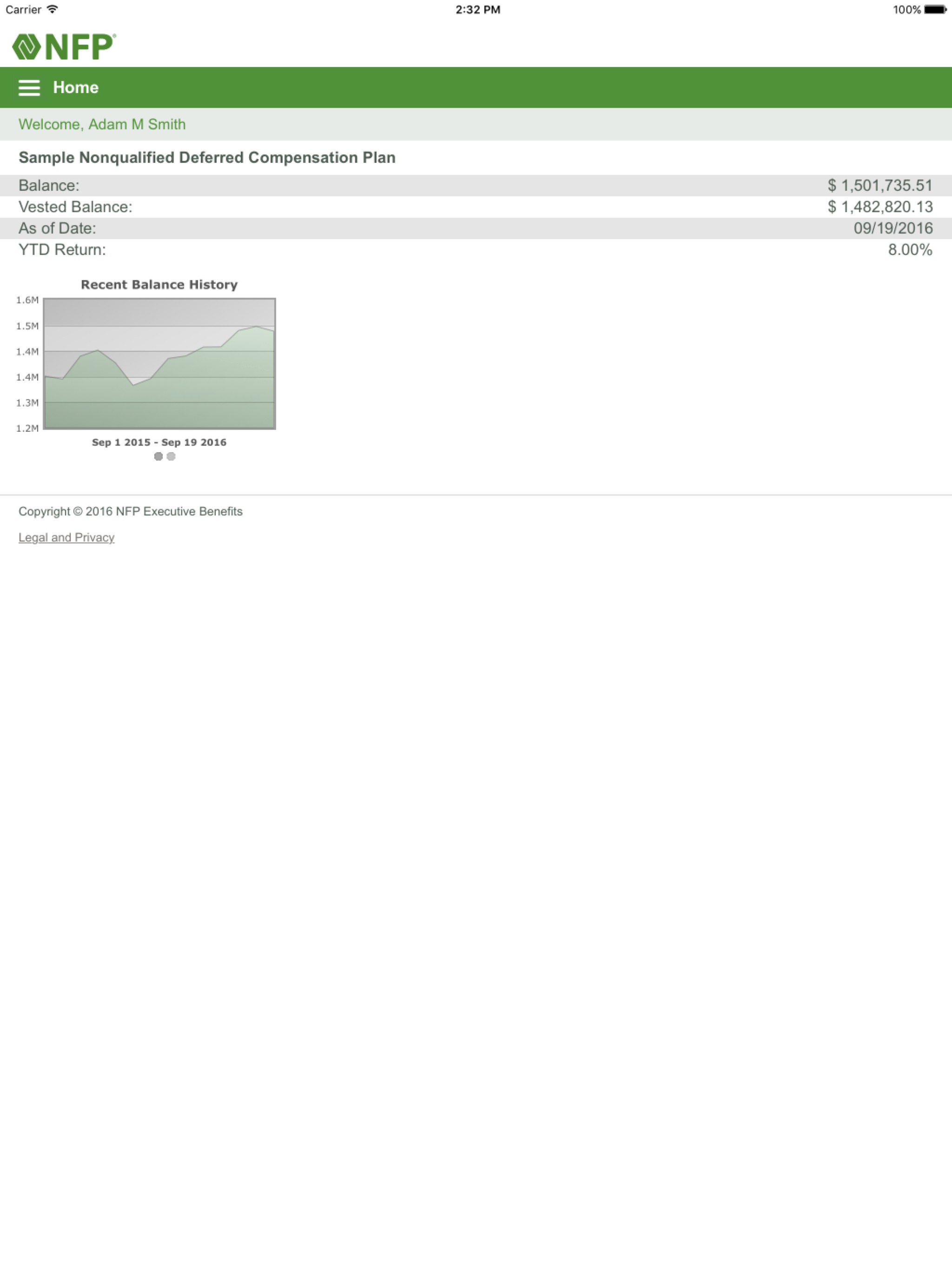 NFP Exec Mobile screenshot 7