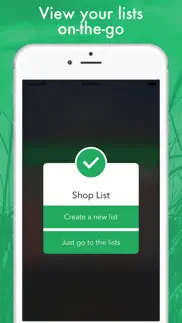 How to cancel & delete shop list - create shopping lists on-the-go 2