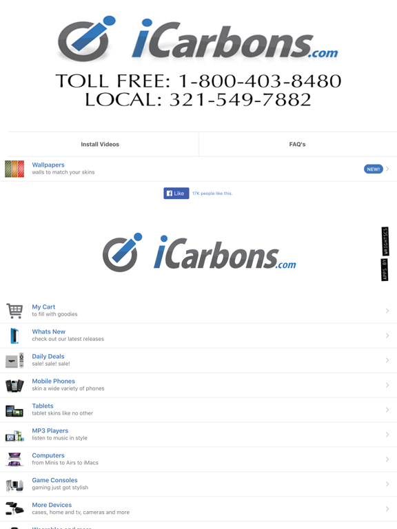 Screenshot #4 pour iCarbons Wallpapers