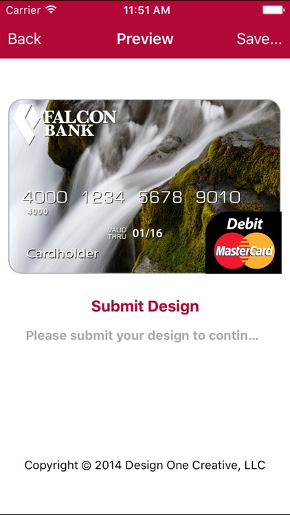 Falcon International Bank My Photo Card