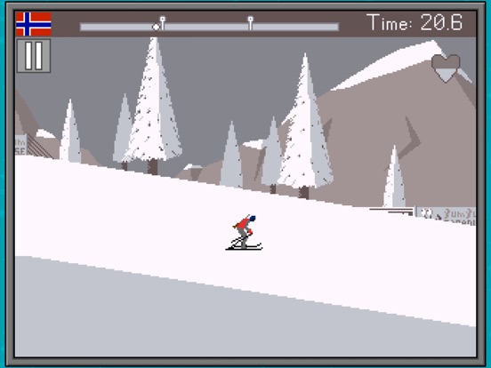 Retro Winter Sports 1986 на iPad