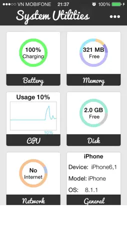 System Utilities - Check System Information,Memory screenshot 1