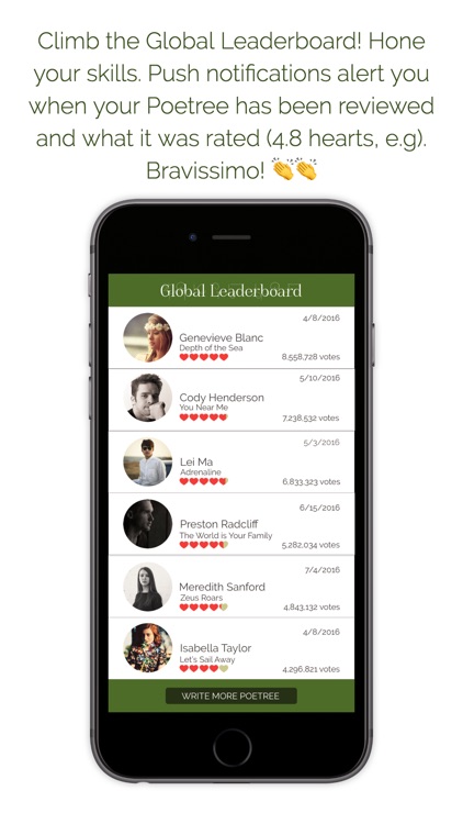 Poetree ¶ Social Poetry ¶ Let Your Words Take Root screenshot-4