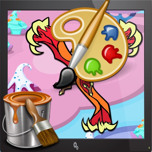 Coloring Games Yveltal Version iOS App