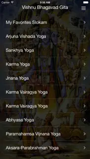 vishnu bhagavad gita -with audio and transliterations in sanskrit & english iphone screenshot 1