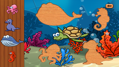 Sea Animal Games for Toddlers and Kids with Jigsaw Puzzles screenshot 4