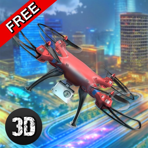 Criminal City RC Drone Simulator 3D icon