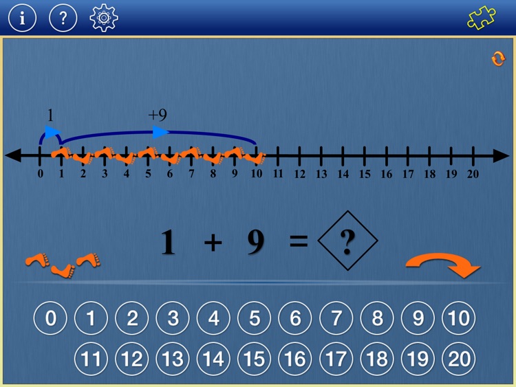 Number Line Math K2