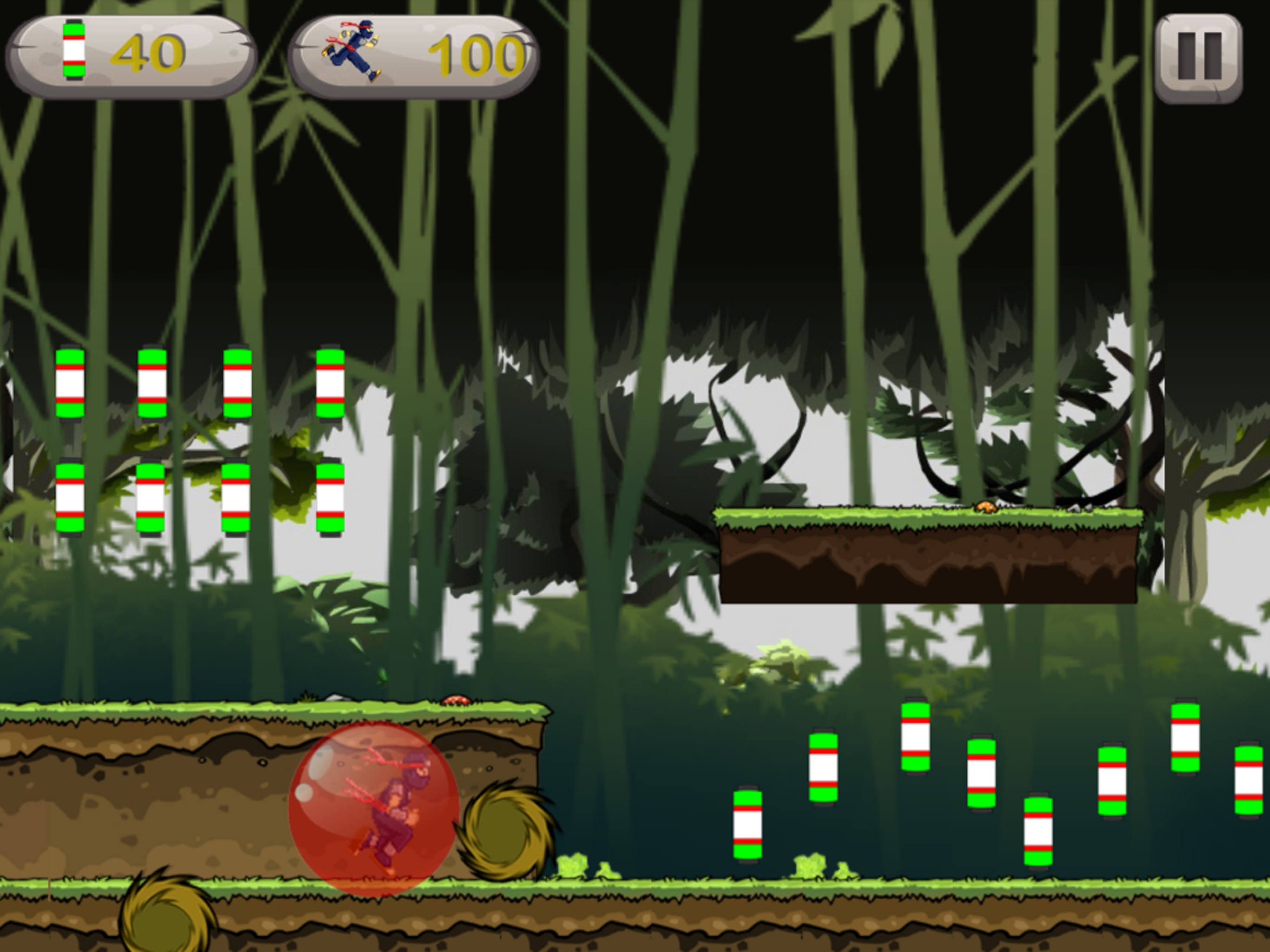 Ninja BTD Jump - Run Collect Book Spell