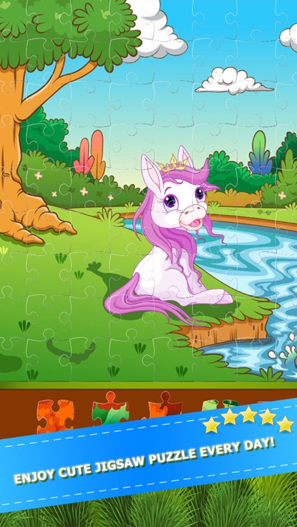 My little Horse Pony Jigsaw Puzzles Game for Girls