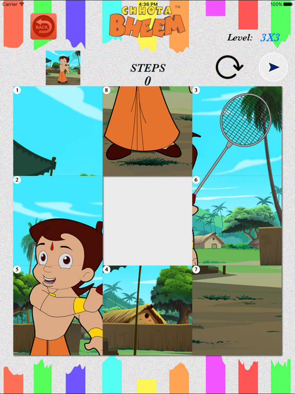 Screenshot #6 pour Sliding Puzzle With Bheem