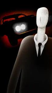 Slender-Man Escape - Shooting & Racing Halloween screenshot #1 for iPhone