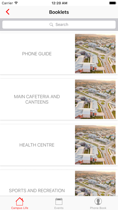 METU NCC Mobile Screenshot