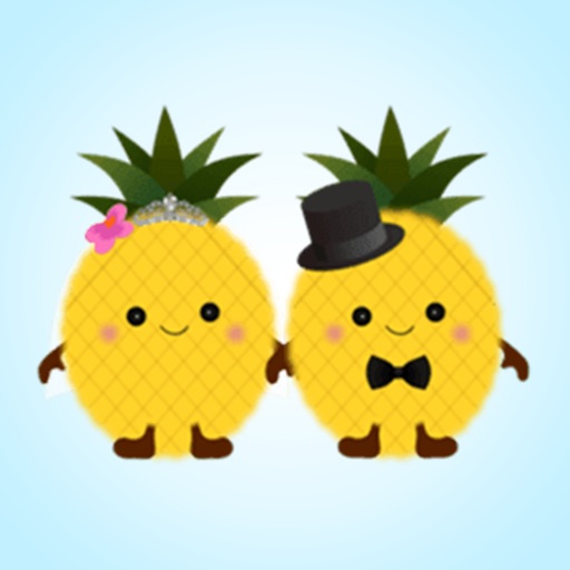 Pine Apple Love - Stickers!