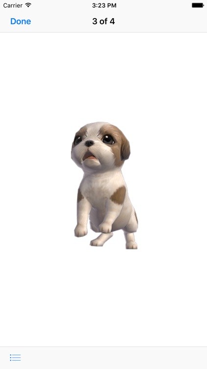 Shih Tzu - Animated Puppy Stickers screenshot-3