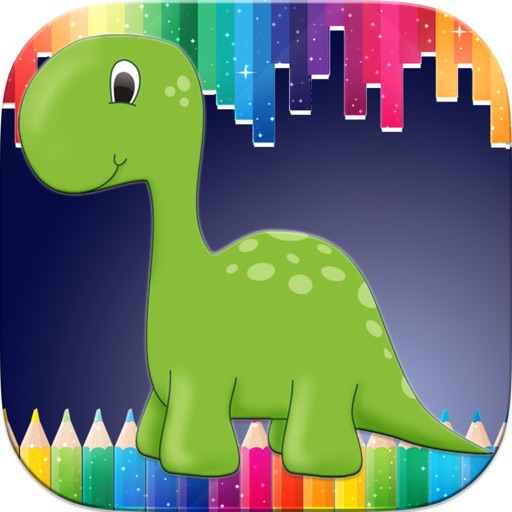 Dino Coloring Book - Dinosaurs Game For Free icon