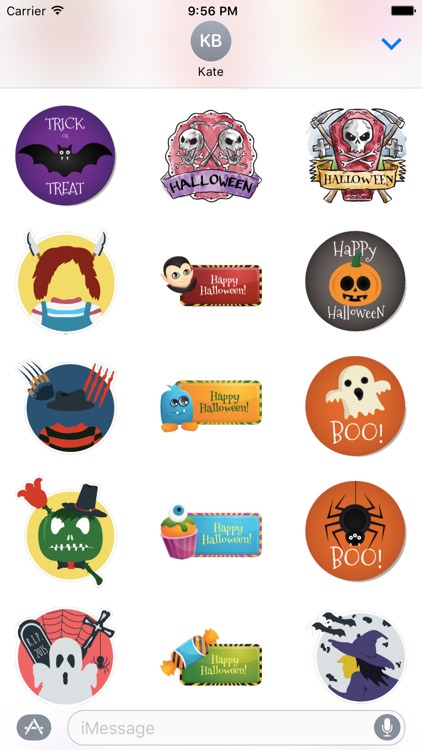 Trick or Treat Sticker