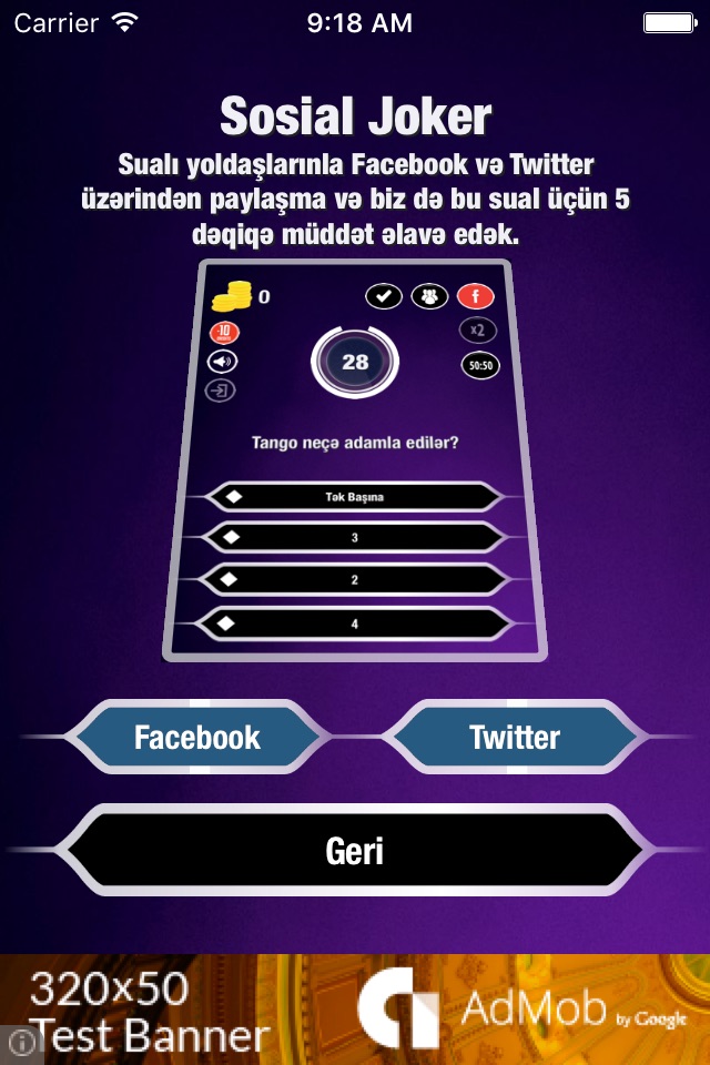 Milyonçu 2016 Free screenshot 3