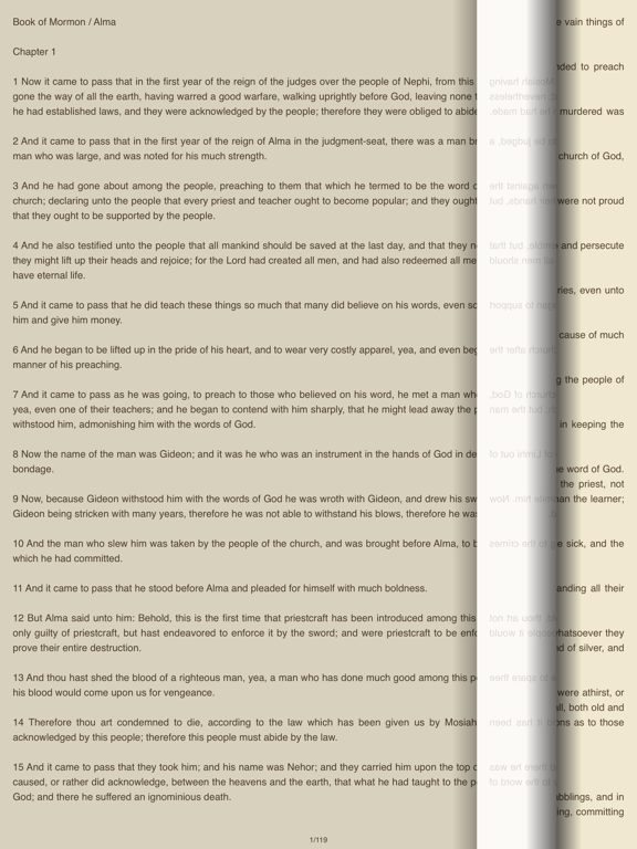 Screenshot #4 pour Book of Mormon.