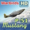 Warbirds P-51 Mustang is a 3d WWII air combat game, a flight sim with accelerometer control, photo-realistic scene, and battle missions based on true history