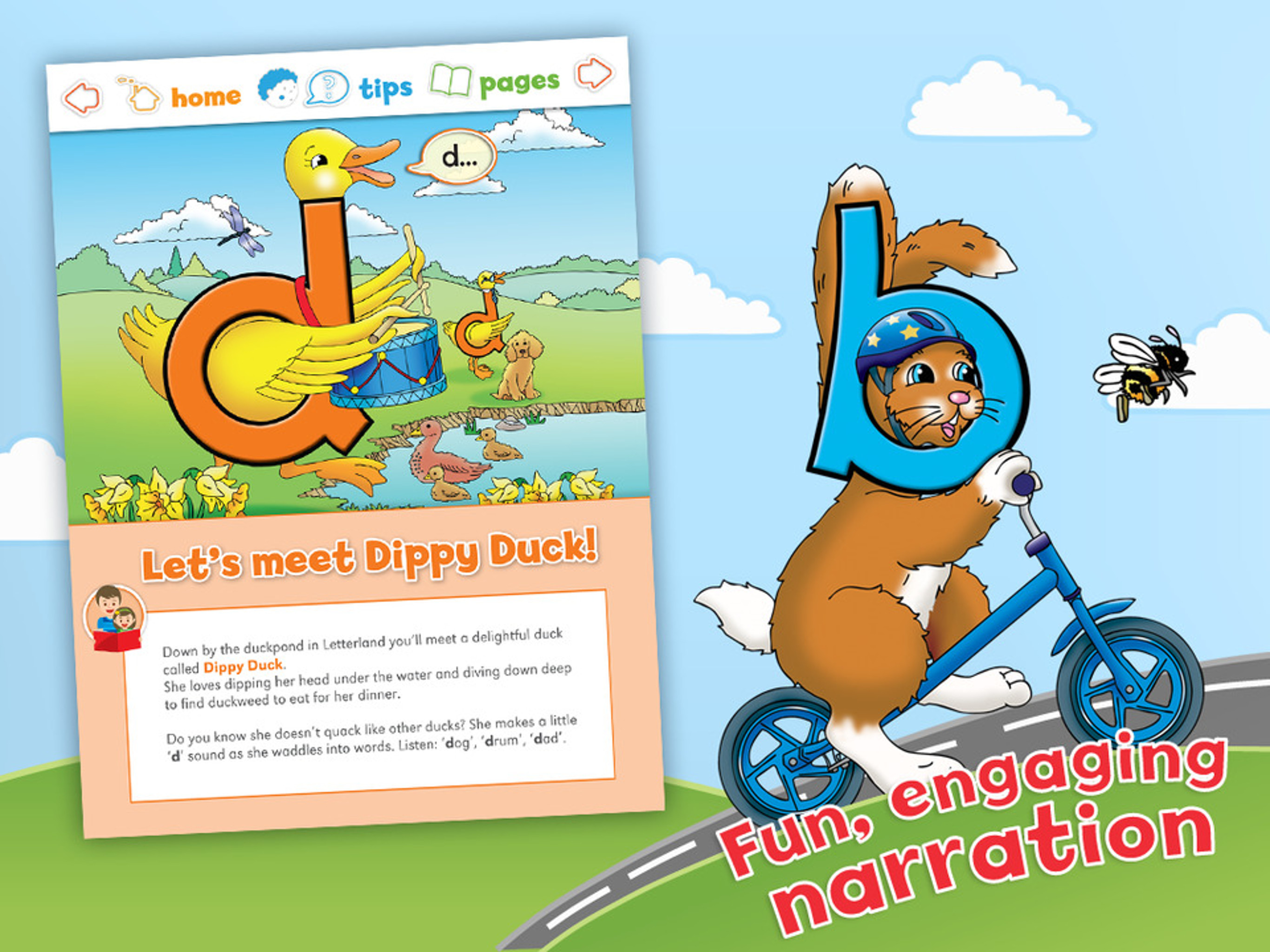 Letterland Stories BCD