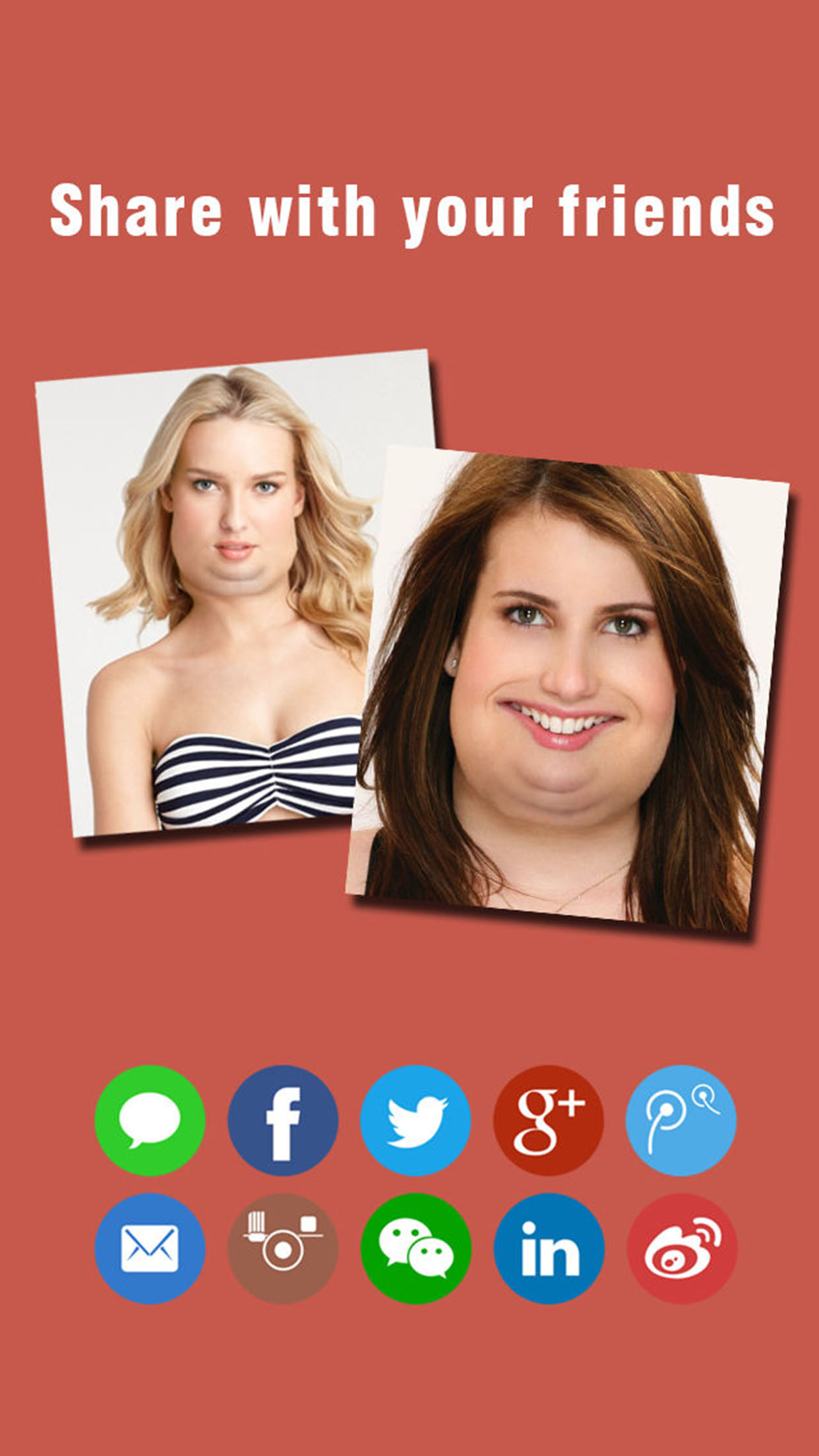 Make Me Fat -Crazy Funny Plump Face Changer Booth