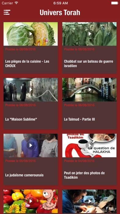 Screenshot #2 pour Univers Torah