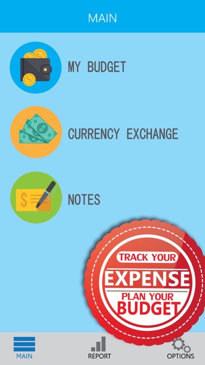 Money Tracker - A weekly budget planner
