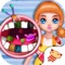 Cute Girl's Magic Dentist-Mommy Teeth Manager