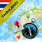 Download the complete map of Thailand for offline use with NO INTERNET CONNECTION or NO CELL NETWORK