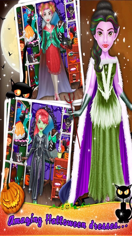 Crazy Halloween Spa Salon - Kids game for girls screenshot-4