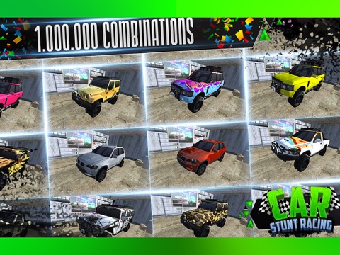 Screenshot #5 pour Car Stunt Racing