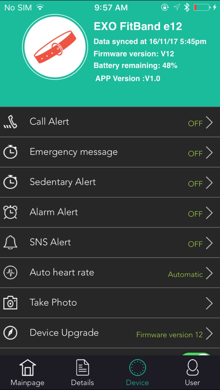 iPhone screenshot