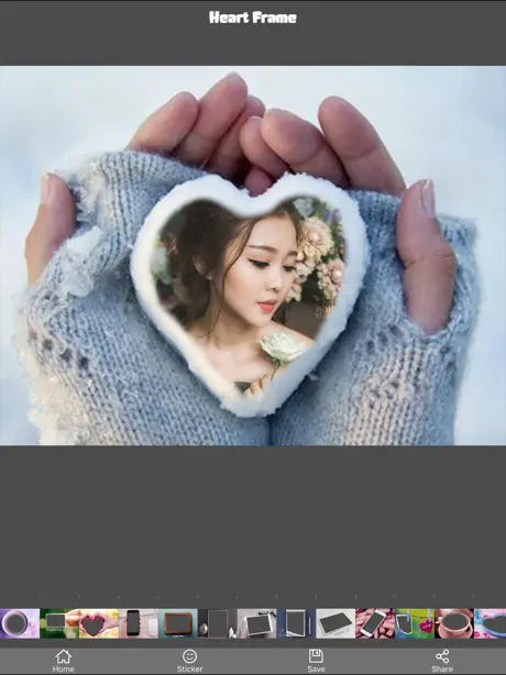 Love Photo Frame 2017