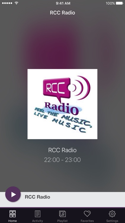 RCC Radio App