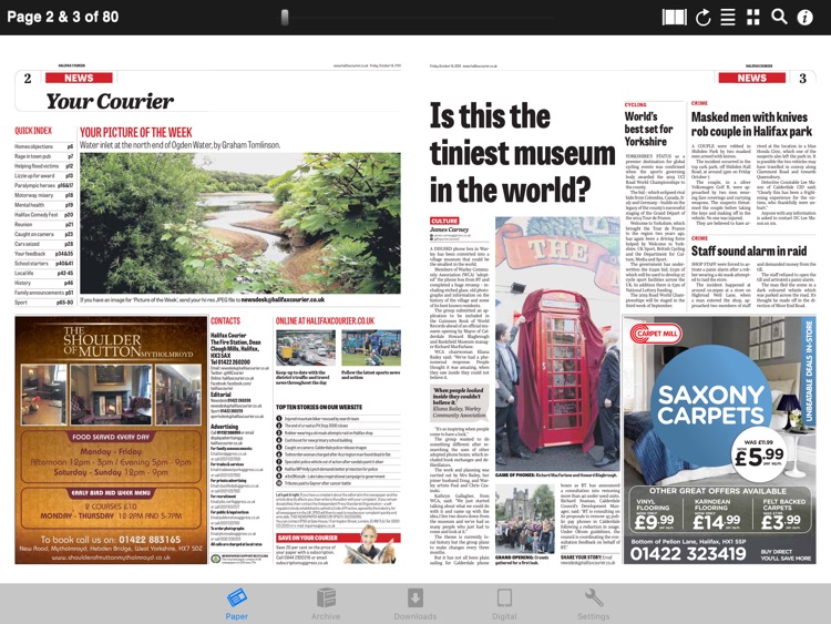 The Halifax Courier Newspaper by Johnston Publishing Ltd