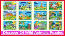 Game screenshot Animals Jigsaw Puzzles Free For Kids And Toddlers! mod apk