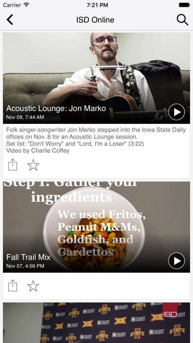 ISD Mobile iPhone screenshot